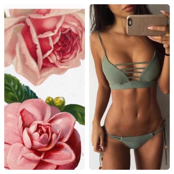 Green Sexy Cheeky Brazilian Bikini - Picture 6 of 8